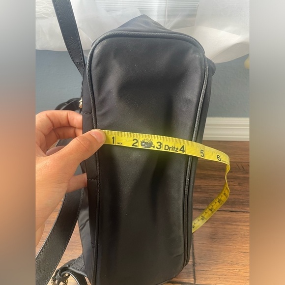 Black MK backpack Nylon backpack travel Michael Kors backpack - Picture 6 of 16